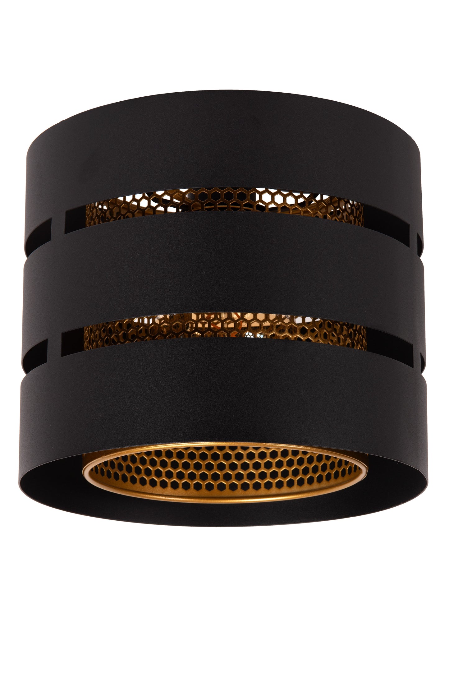 Lucide ROSAS - Flush ceiling light - Ø 26 cm - 1xE27 - Black