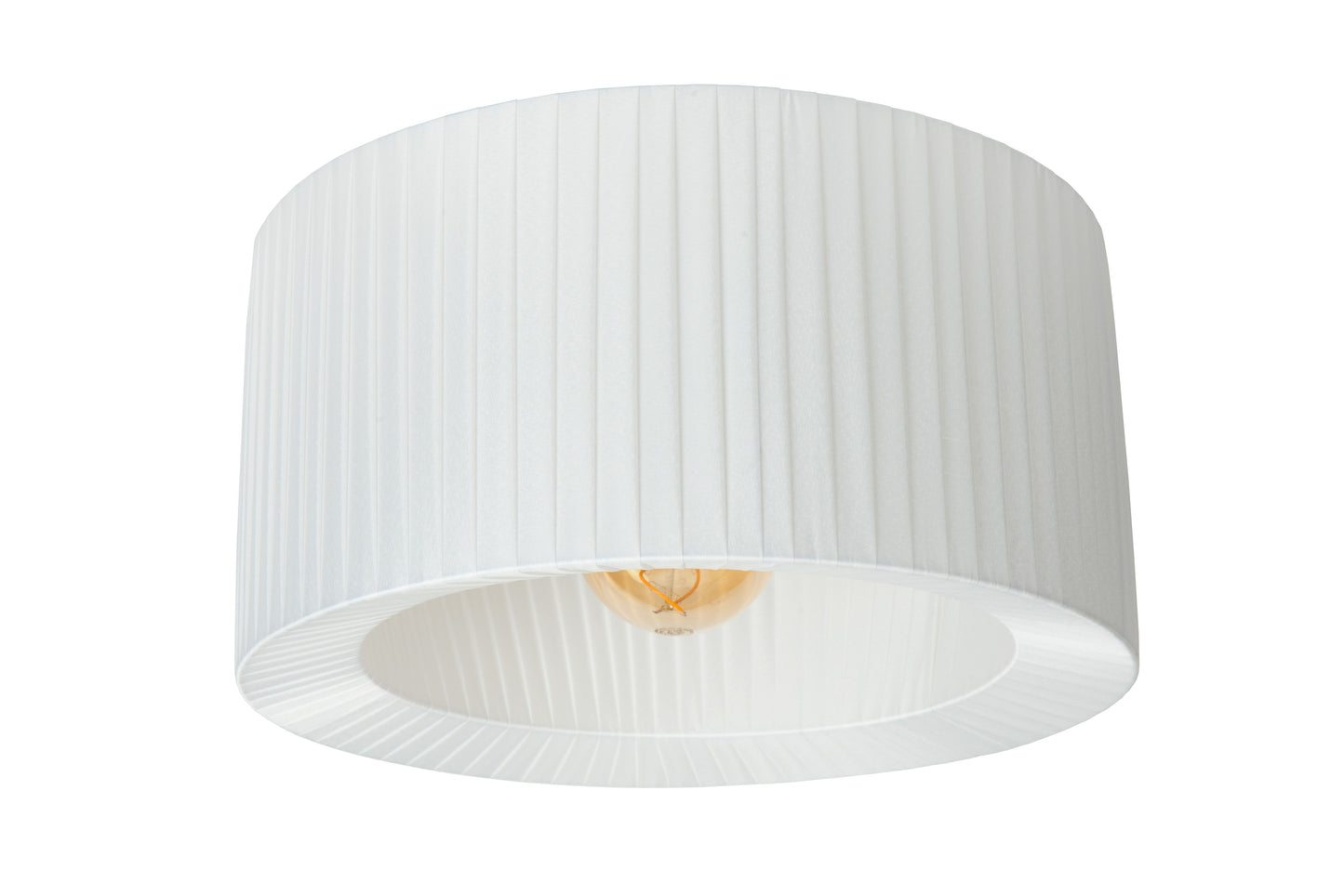 Lucide FOLD - Flush ceiling light - Ø 40 cm - 1xE27 - White