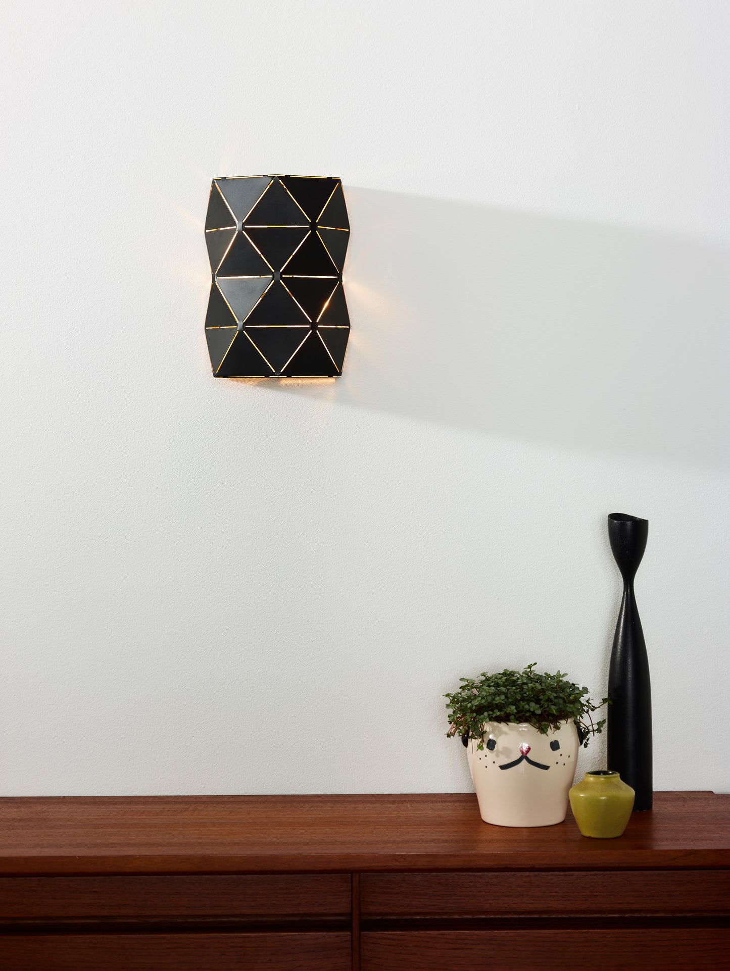 Lucide OTONA - Wall light - 2xE14 - Black