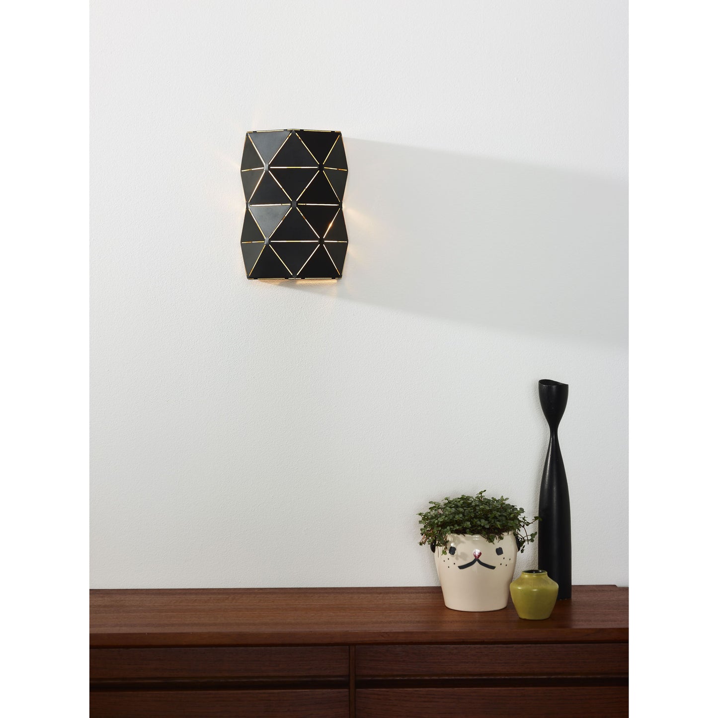 Lucide OTONA - Wall light - 2xE14 - Black