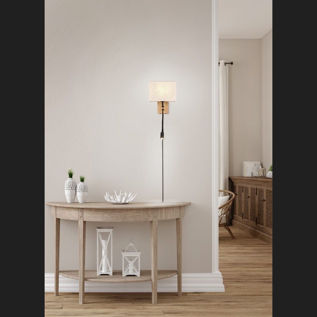 Nilam  - Wall lamp - White - Trio