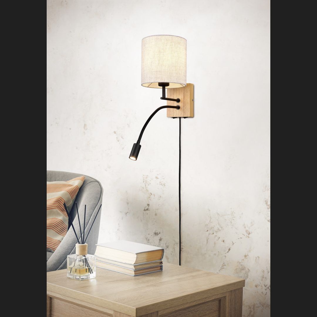 Nilam  - Wall lamp - White - Trio