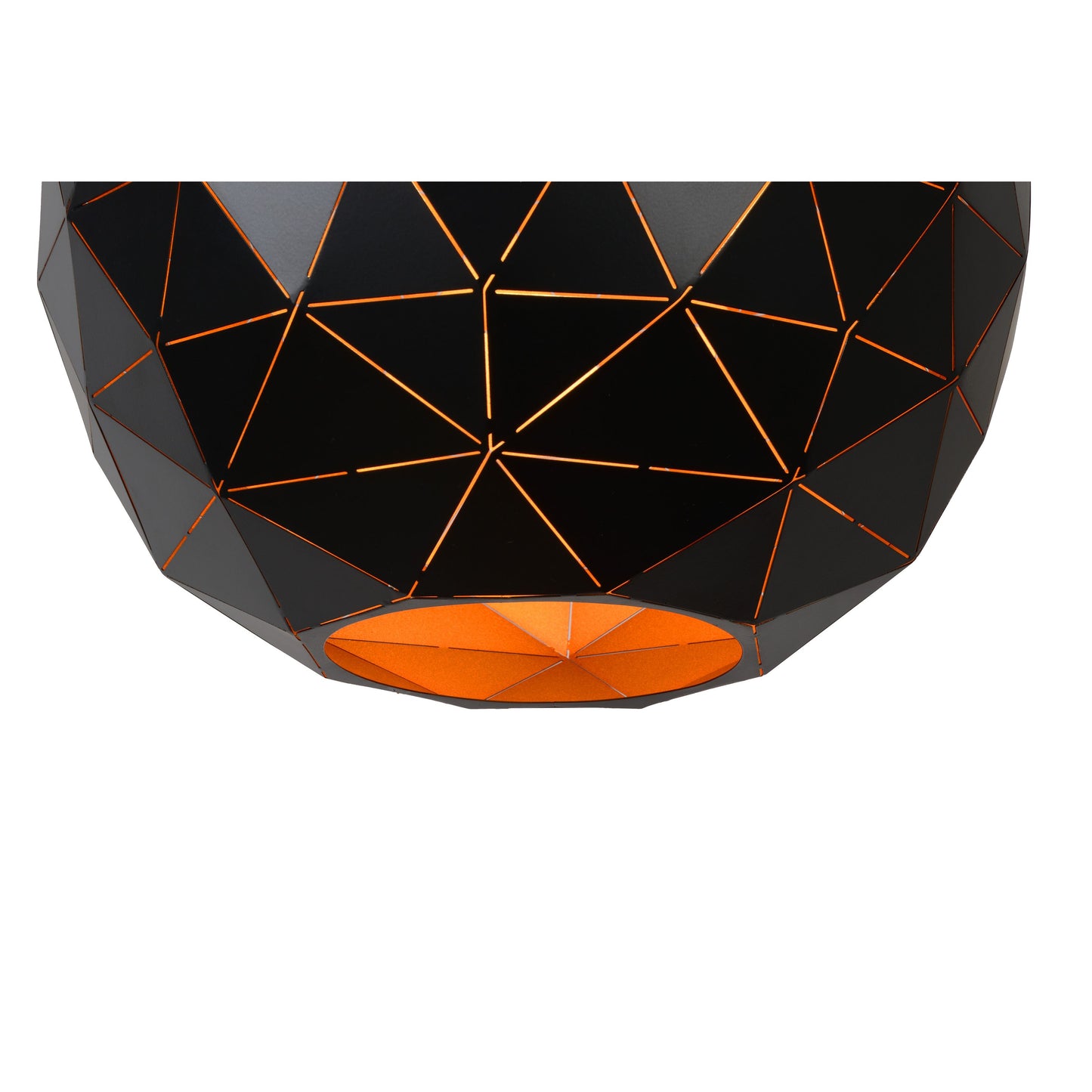 Lucide OTONA - Pendant light - Ø 40 cm - 1xE27 - Black