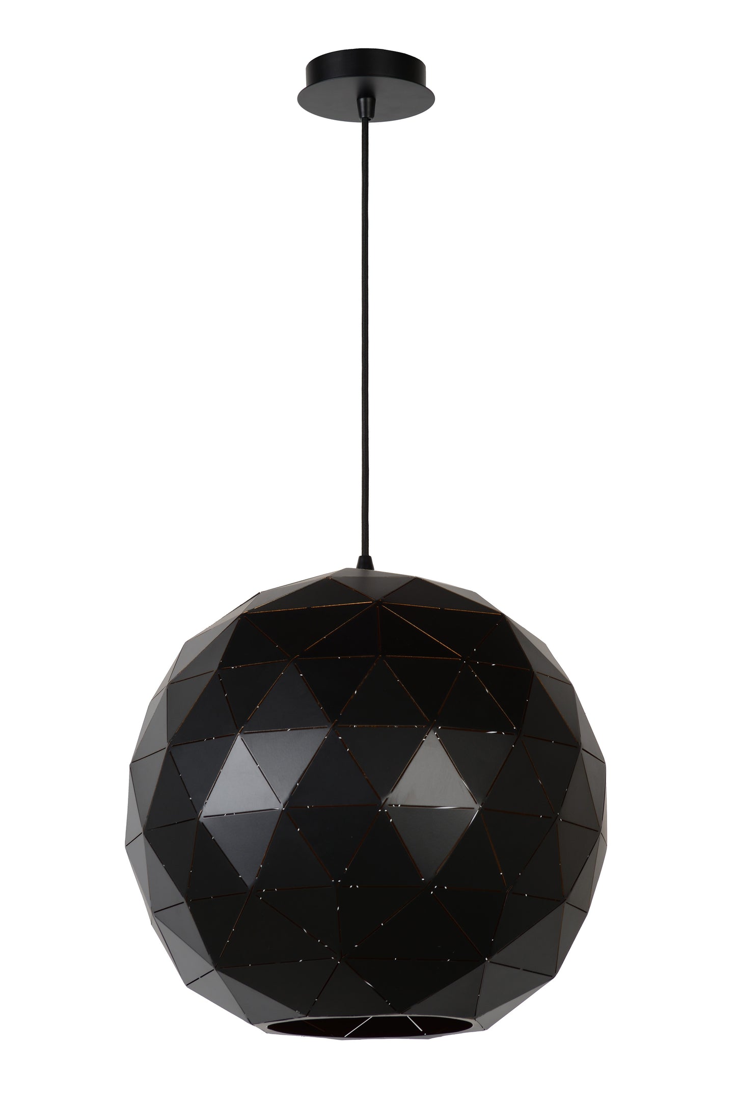 Lucide OTONA - Pendant light - Ø 40 cm - 1xE27 - Black