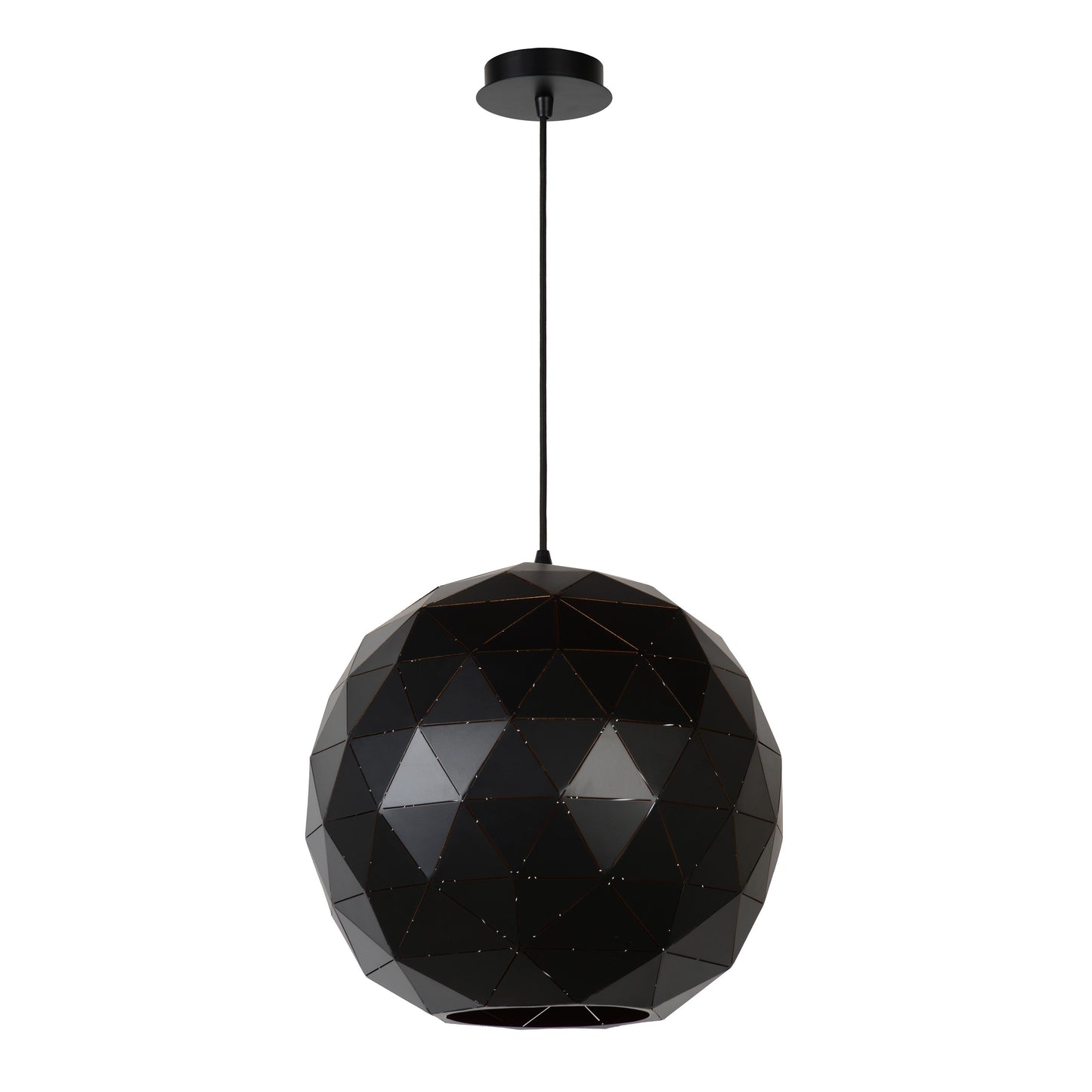 Lucide OTONA - Pendant light - Ø 40 cm - 1xE27 - Black