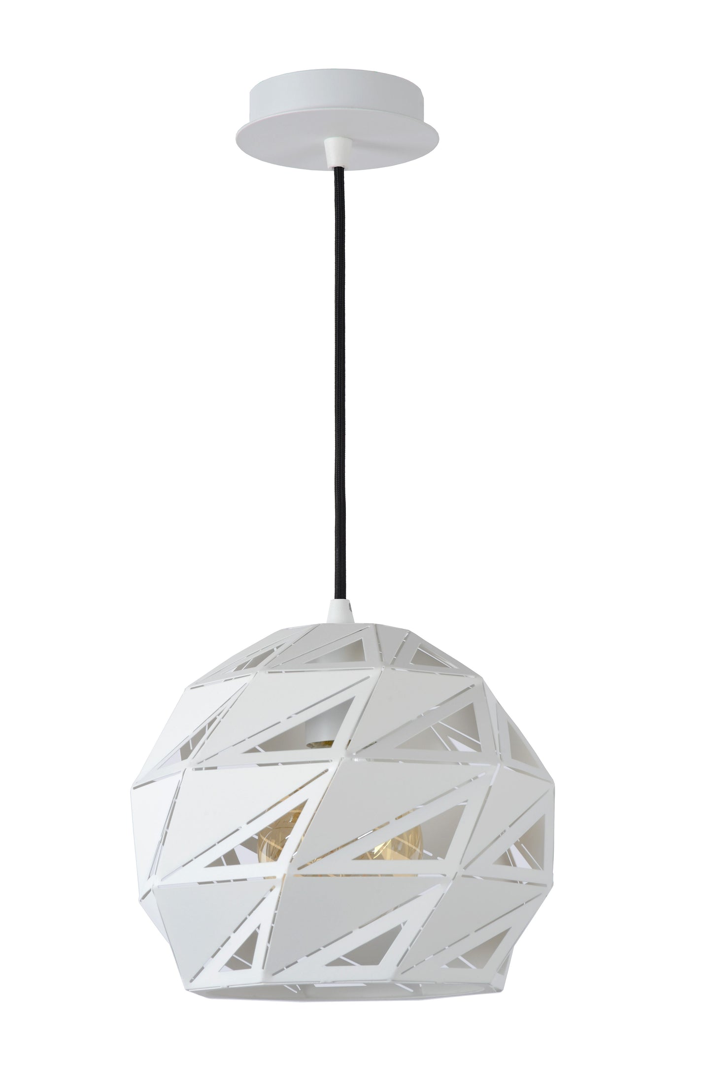 Lucide MALUNGA - Pendant light - Ø 25 cm - 1xE27 - White