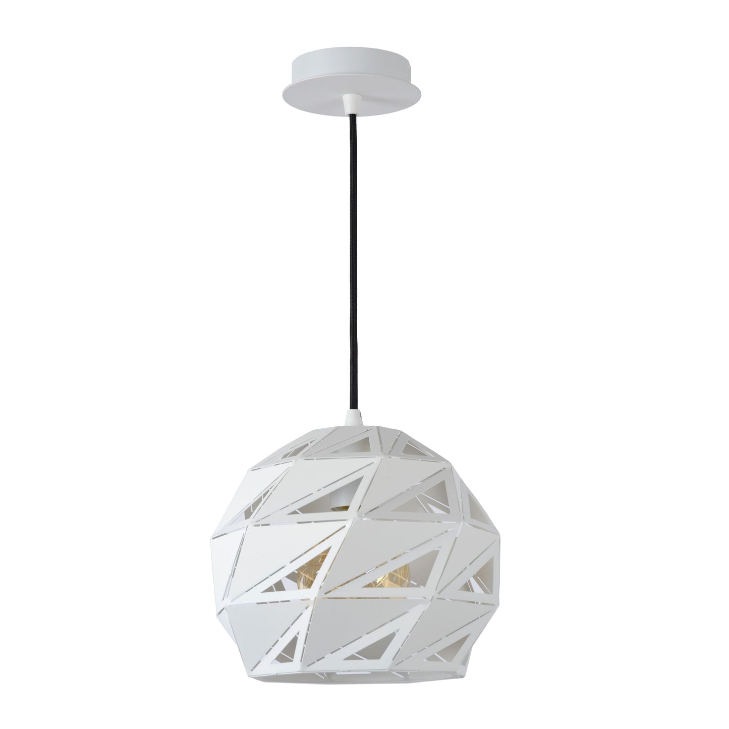 Lucide MALUNGA - Pendant light - Ø 25 cm - 1xE27 - White