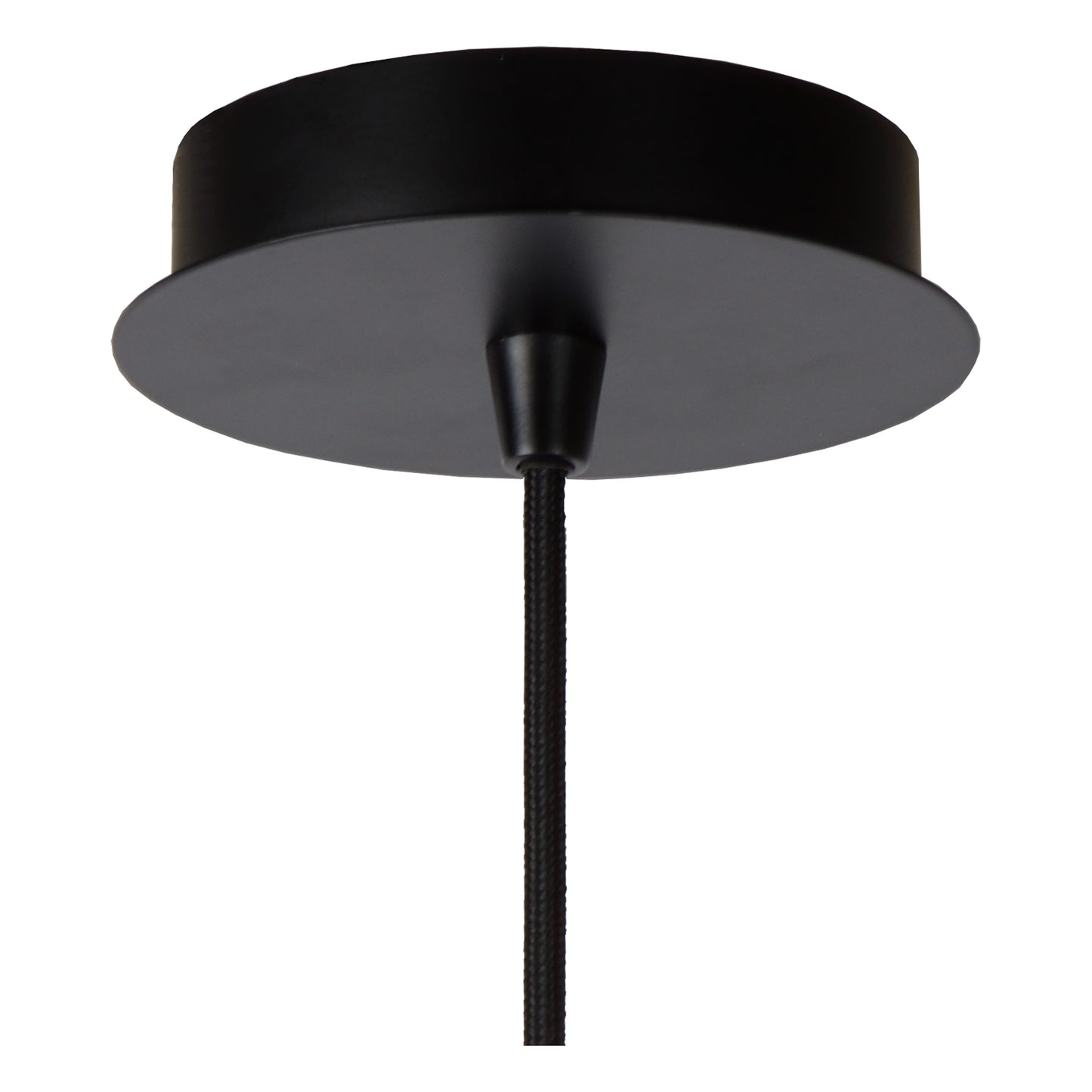 Lucide WOLFRAM - Pendant light - Ø 65 cm - 1xE27 - Black