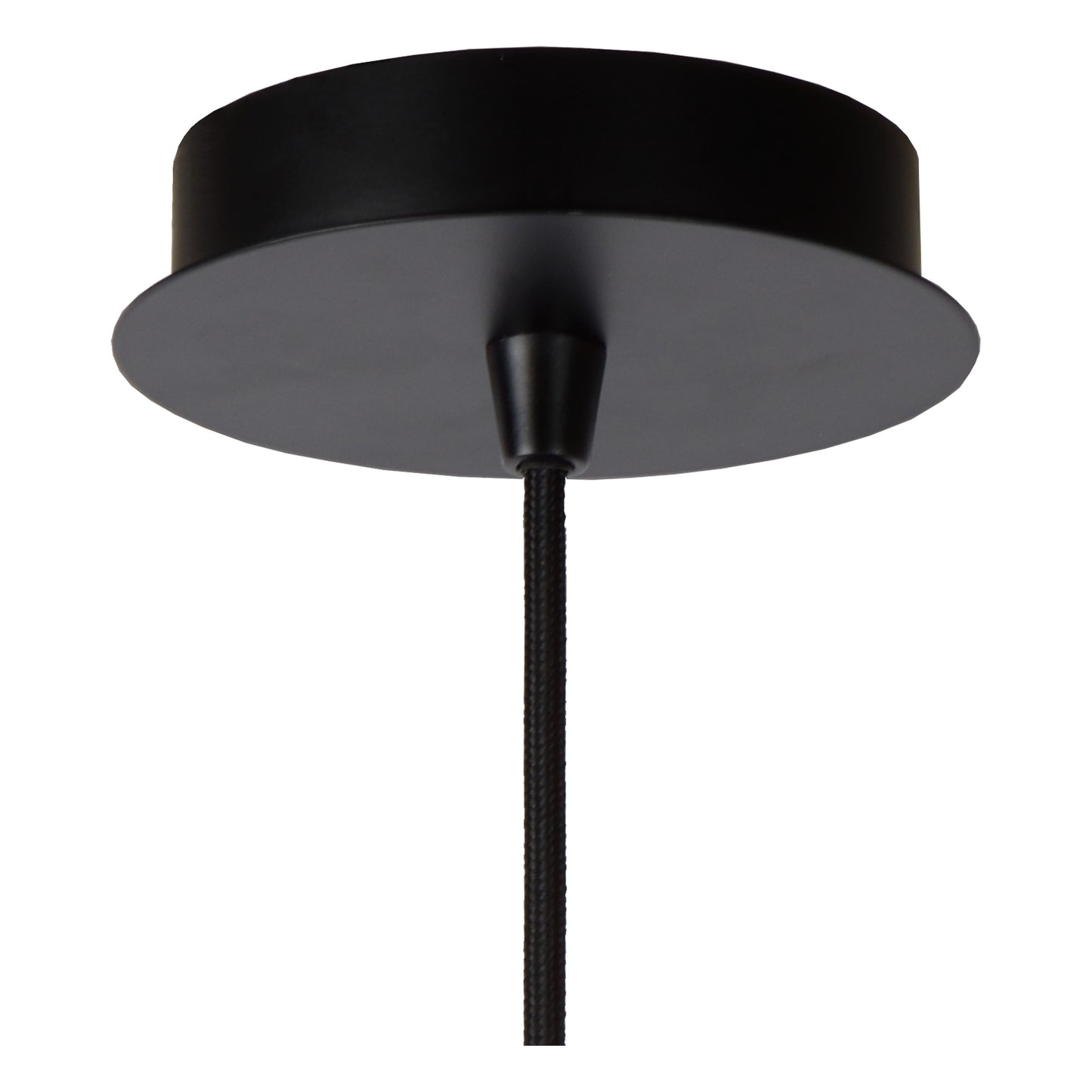 Lucide WOLFRAM - Pendant light - Ø 65 cm - 1xE27 - Black