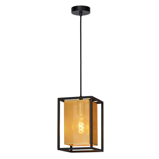 Lucide SANSA - Pendant light - 1xE27 - Black