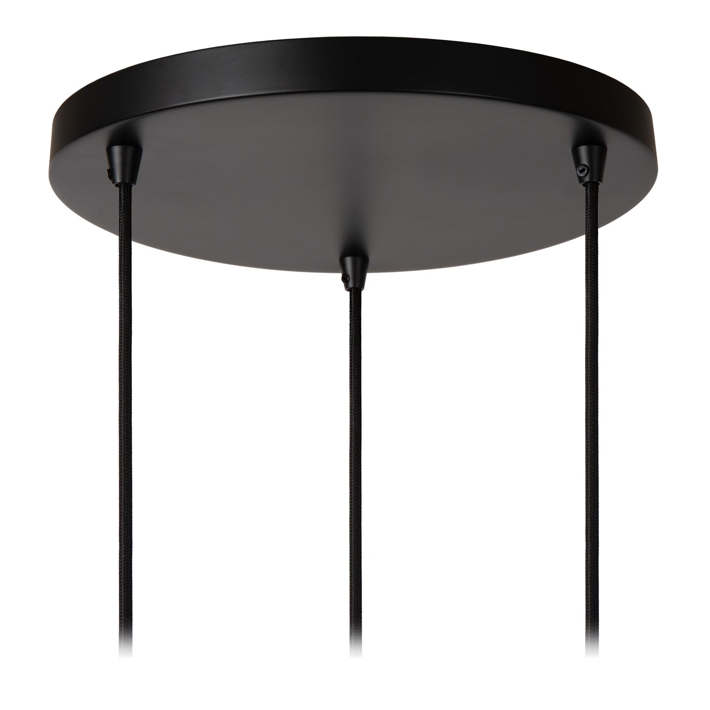 Lucide DANZA - Pendant light - Ø 50 cm - 3xE27 - Black