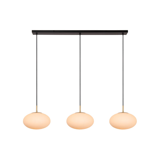 Lucide ELYSEE - Pendant light - 3xE27 - Opal