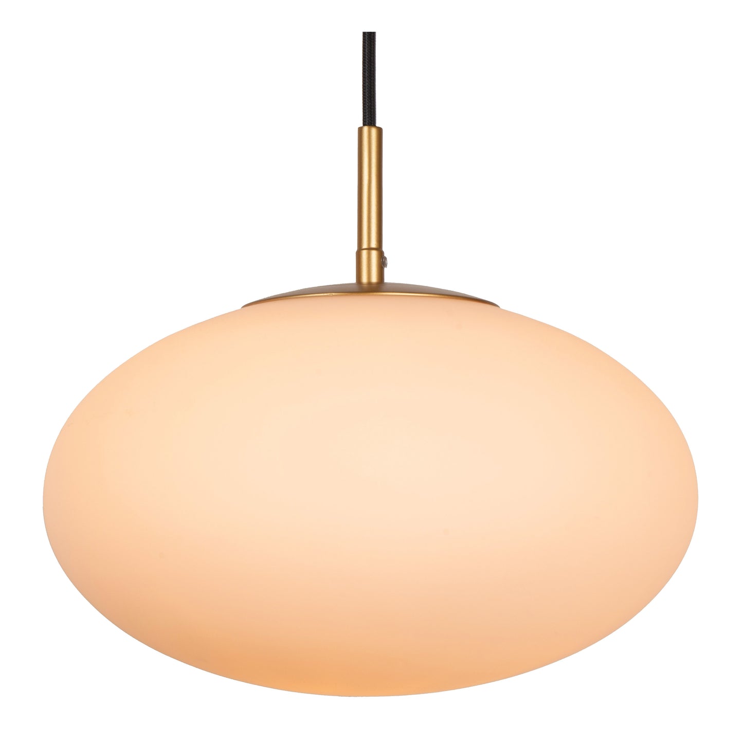 Lucide ELYSEE - Pendant light - Ø 55 cm - 3xE27 - Opal