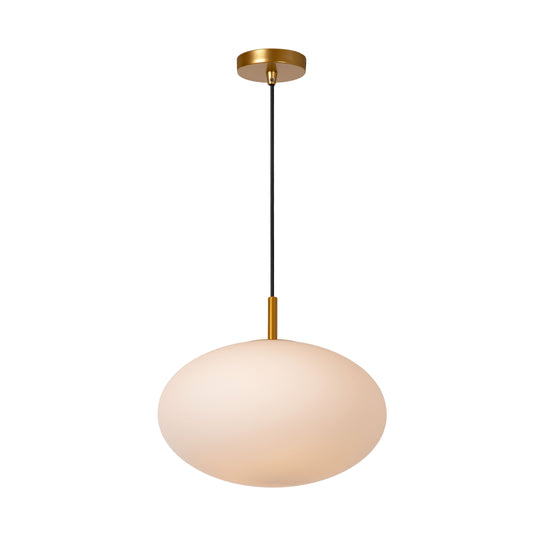 Lucide ELYSEE - Pendant light - Ø 30 cm - 1xE27 - Opal