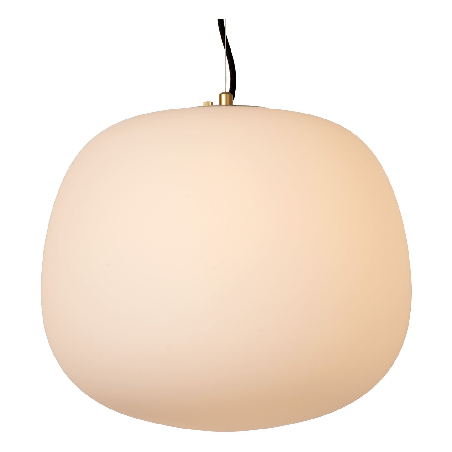 Lucide ELYSEE - Pendant light - Ø 38 cm - 1xE27 - Opal