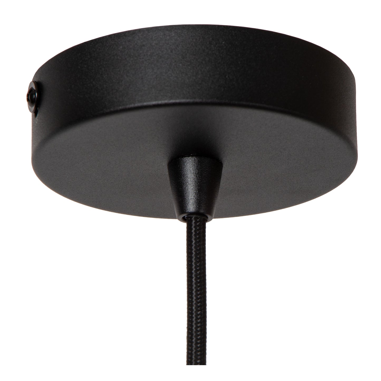 Lucide ROSAS - Pendant light - Ø 26 cm - 1xE27 - Black