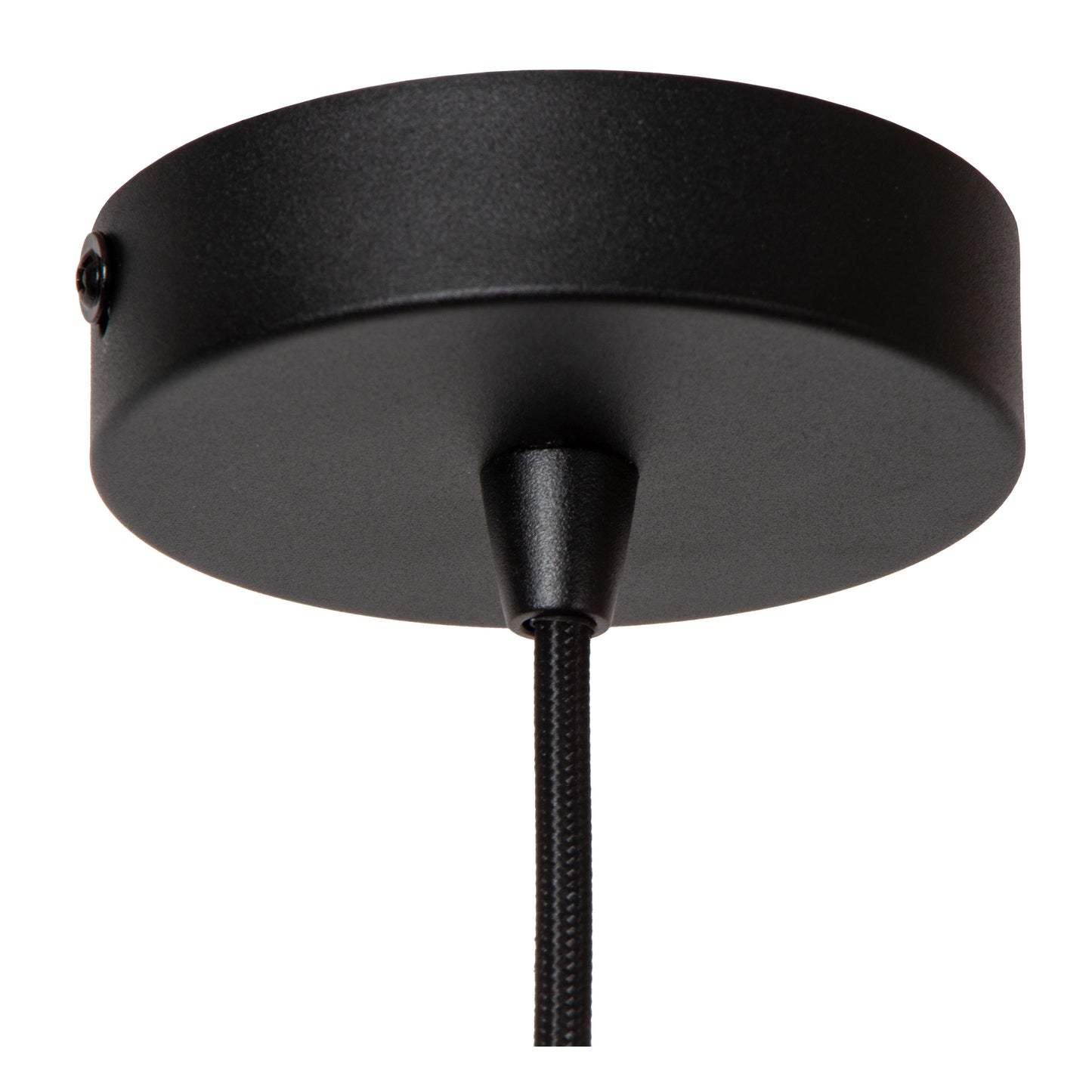 Lucide ROSAS - Pendant light - Ø 26 cm - 1xE27 - Black