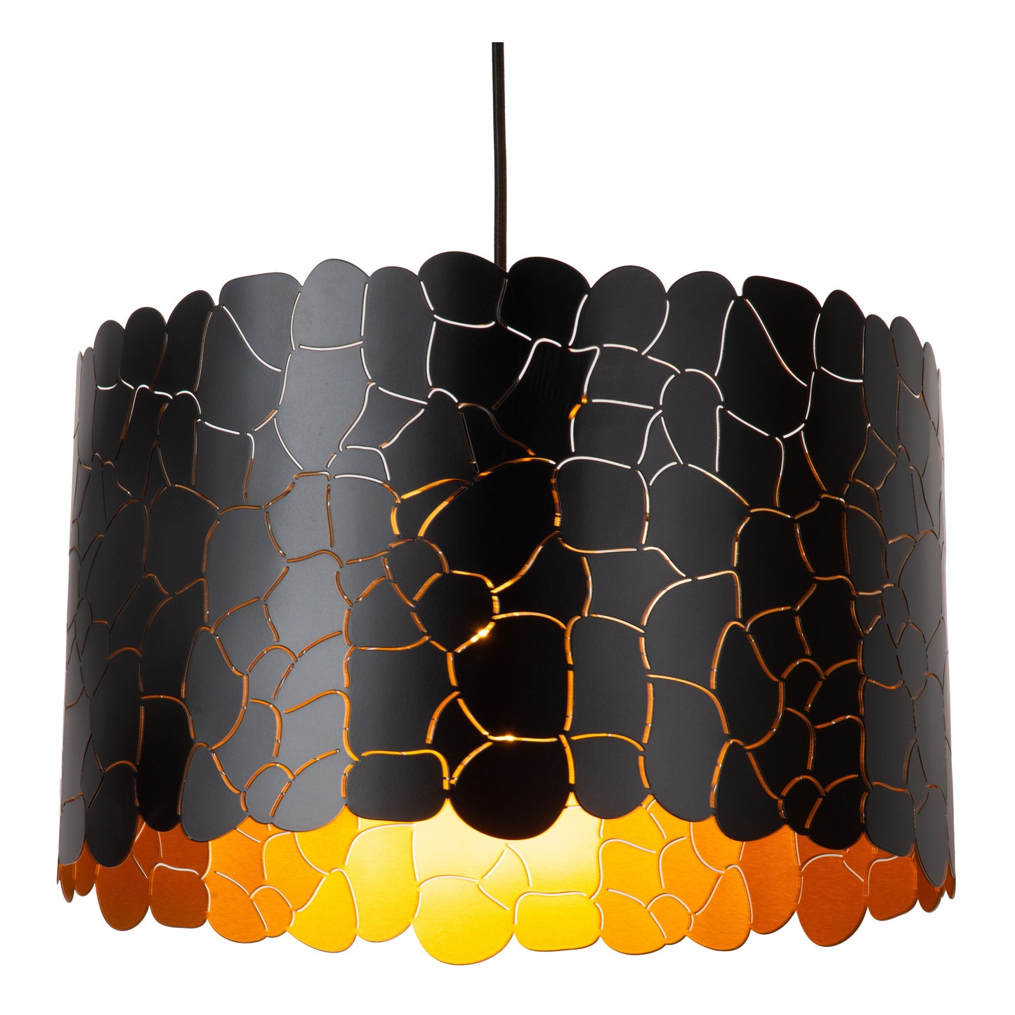 Lucide ALMELO - Pendant light - 1xE27 - Black