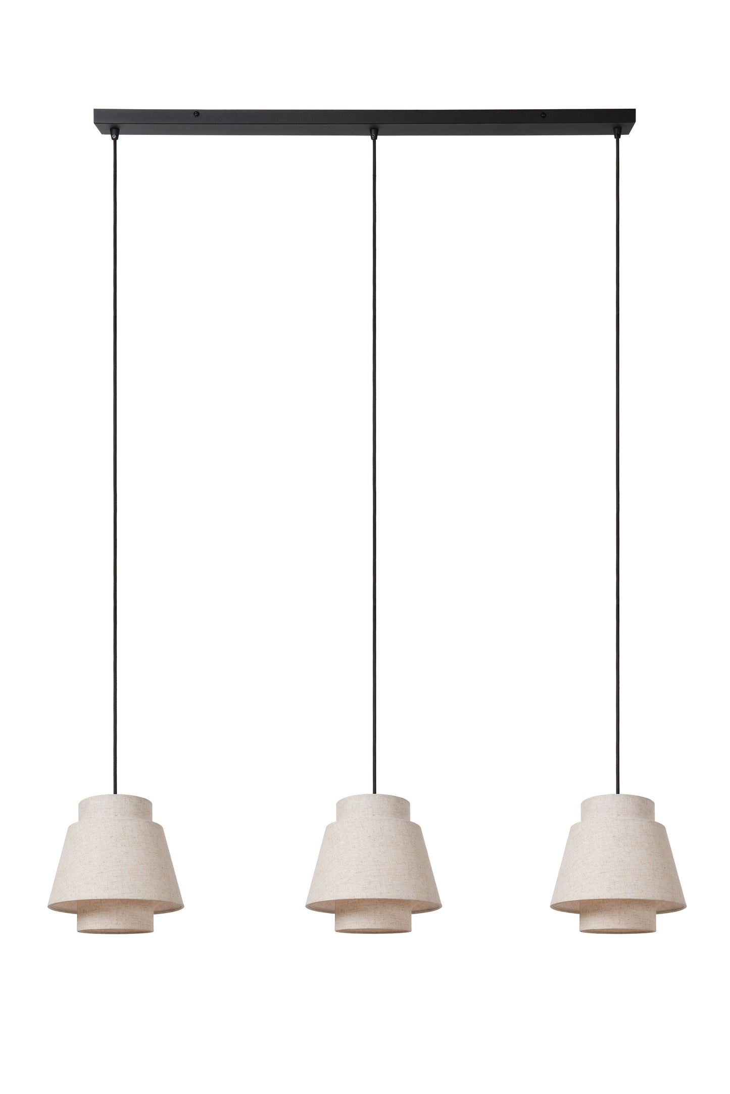 Lucide TRIBUTE - Pendant light - 3x E27 - Cream