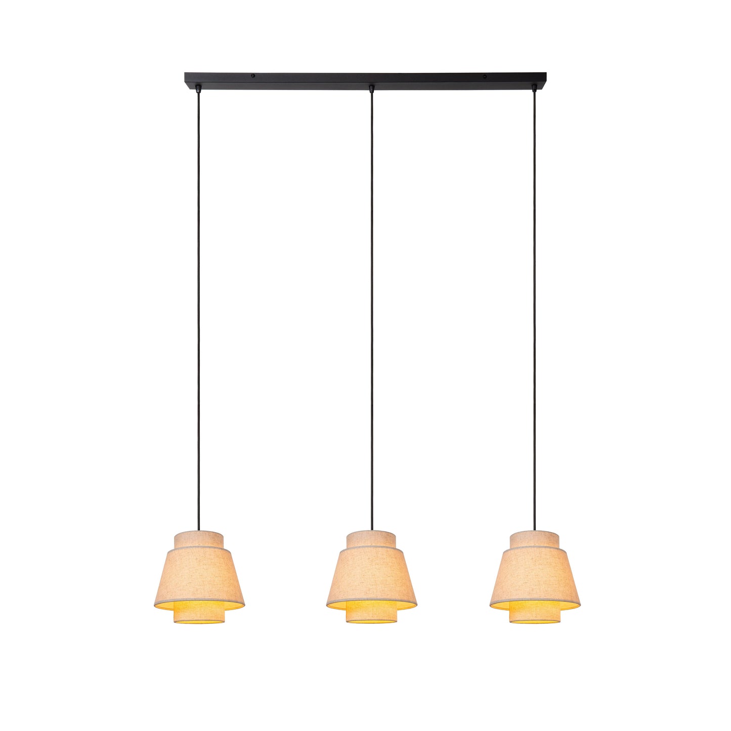 Lucide TRIBUTE - Pendant light - 3x E27 - Cream