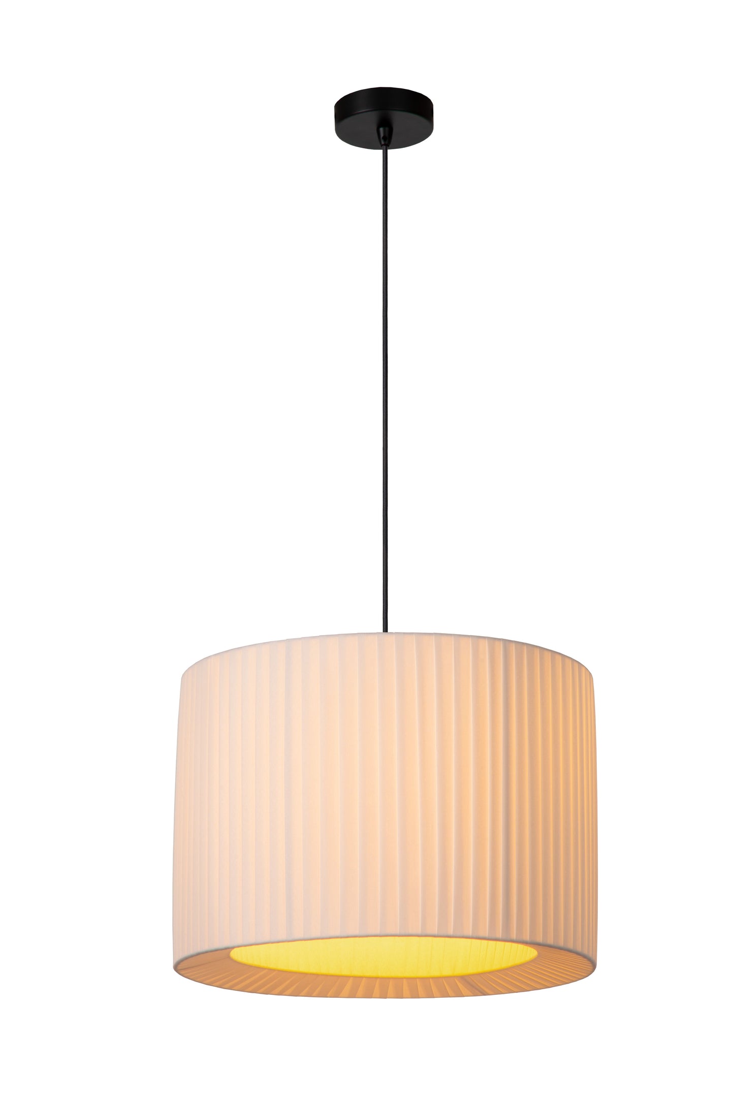 Lucide FOLD - Pendant light - Ø 40 cm - 1xE27 - White