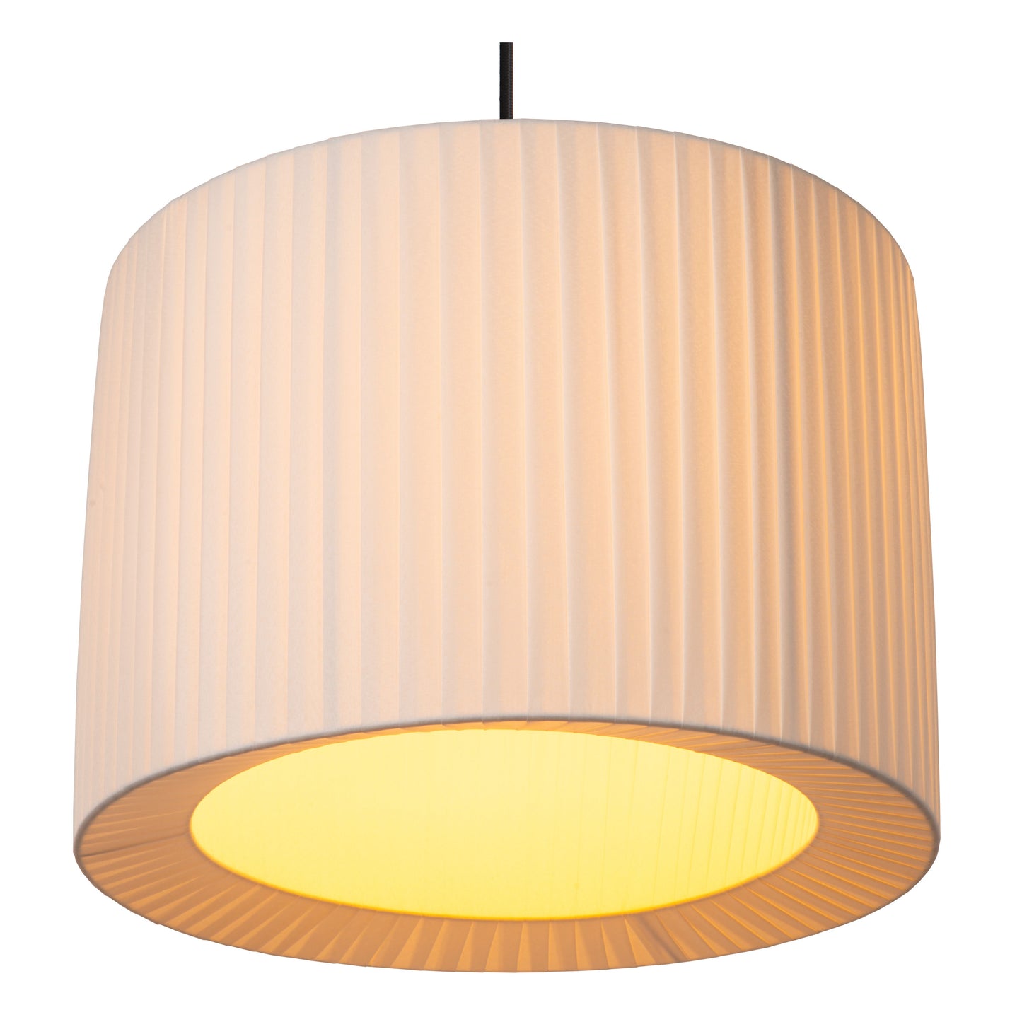 Lucide FOLD - Pendant light - Ø 40 cm - 1xE27 - White