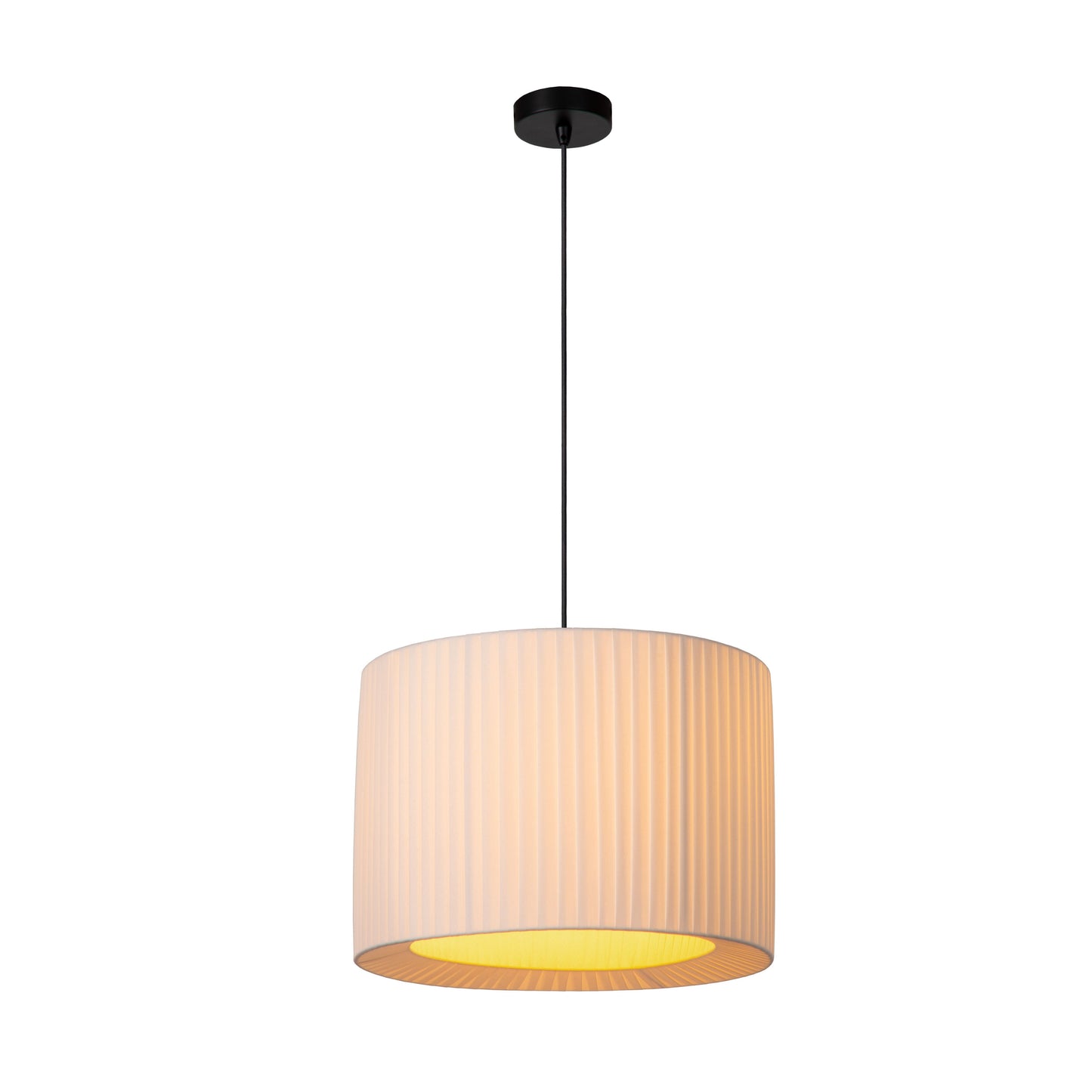 Lucide FOLD - Pendant light - Ø 40 cm - 1xE27 - White