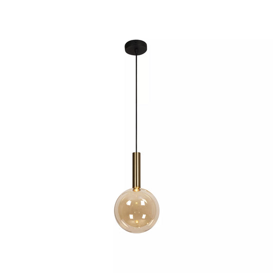 Lucide JOSIANE - Pendant light - Ø 18 cm - 1xG9 - Amber | Vibes