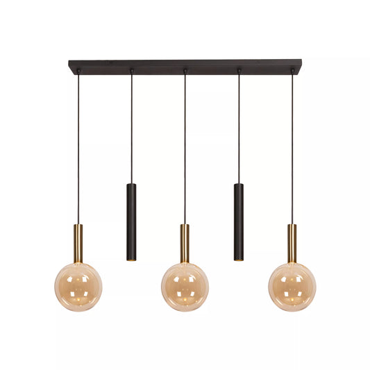 Lucide JOSIANE - Pendant light - 3xG9 - Amber | Vibes