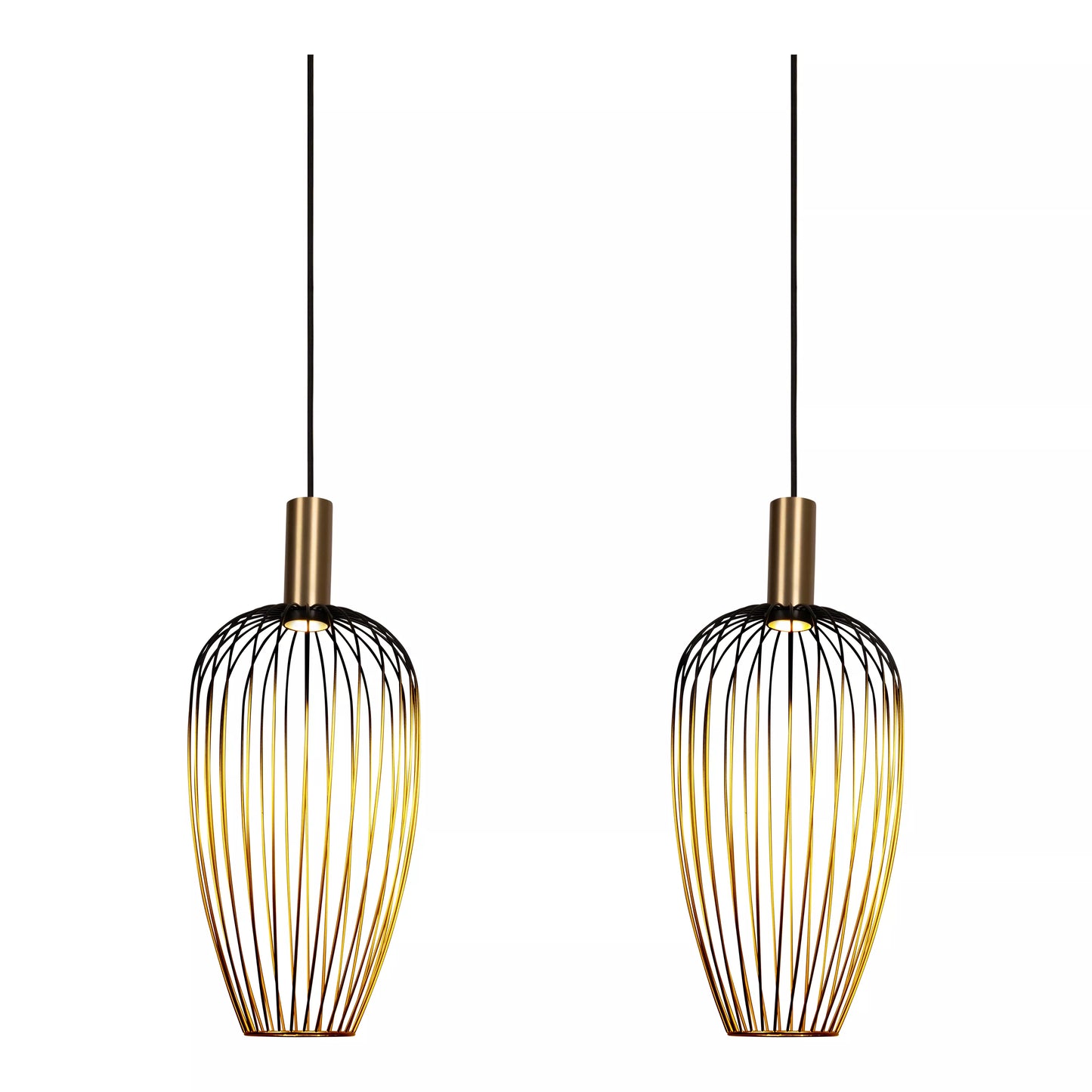 Lucide AURELIE - Pendant light - 3xGU10 (MR11) - Gold | Vibes