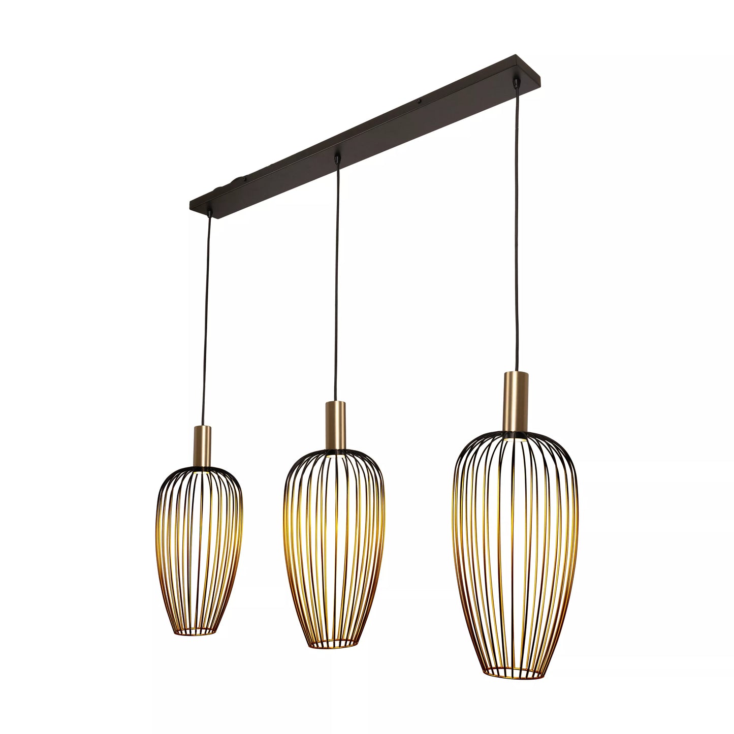 Lucide AURELIE - Pendant light - 3xGU10 (MR11) - Gold | Vibes