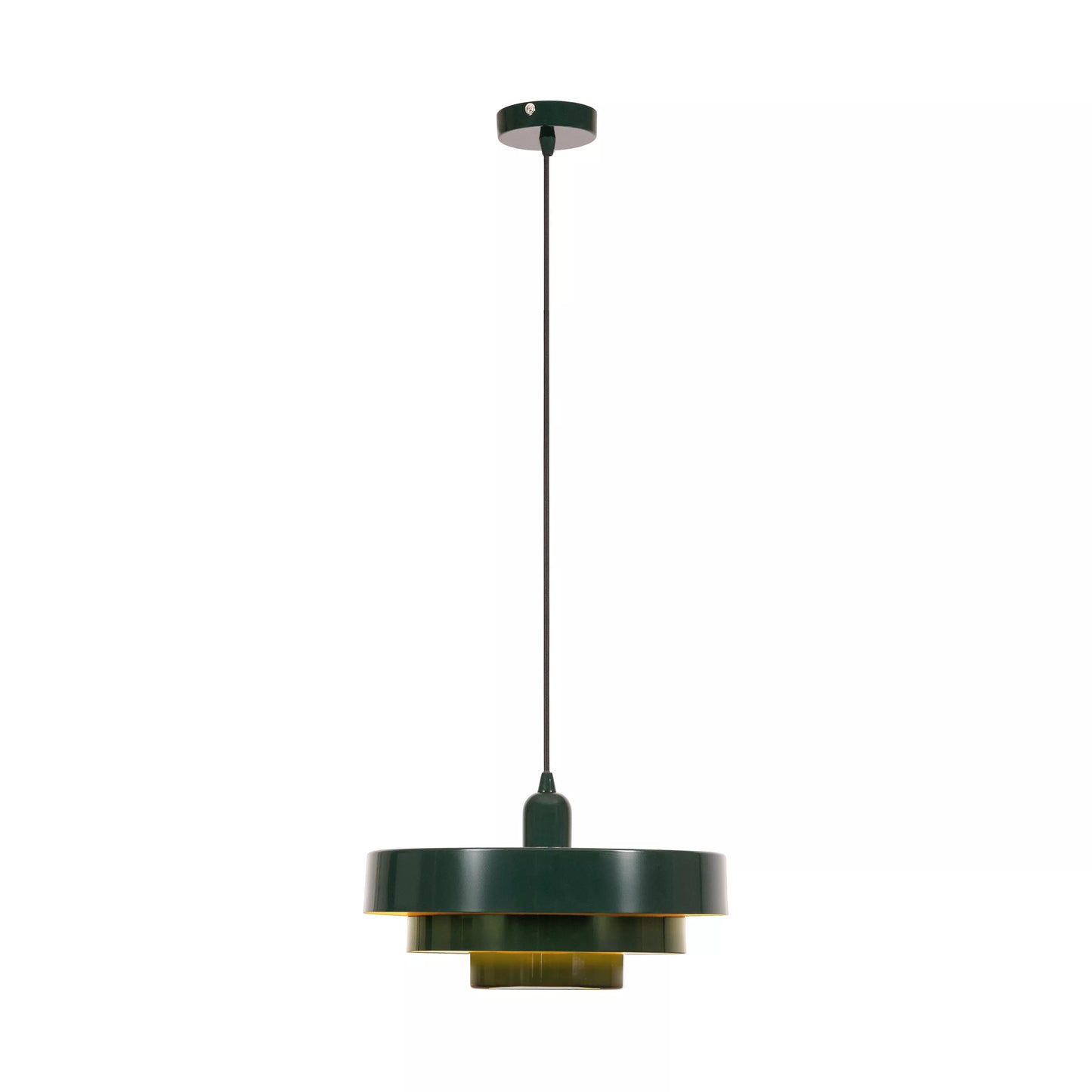 Lucide RUNA - Pendant light - Ø 35 cm - 1xE27 - Green | Essential