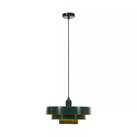 Lucide RUNA - Pendant light - Ø 35 cm - 1xE27 - Green | Essential