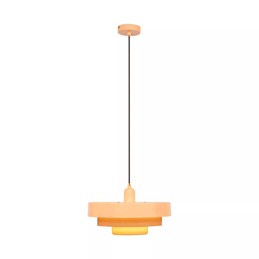 Lucide RUNA - Pendant light - Ø 35 cm - 1xE27 - Pink | Essential