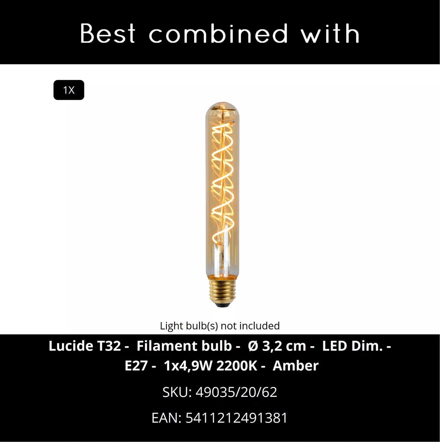 Lucide PASQUINO - Pendant light - Ø 40 cm - 1xE27 - Black | Essential