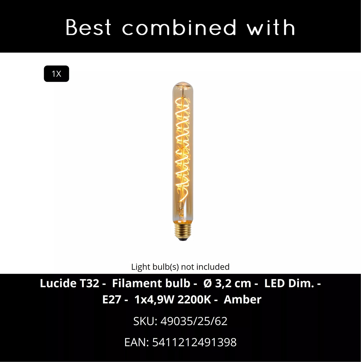 Lucide PASQUINO - Pendant light - Ø 60 cm - 1xE27 - Black | Essential