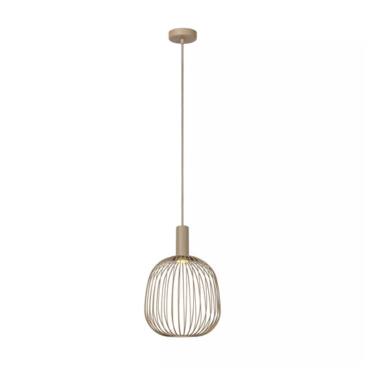 Lucide ESTEREL - Pendant light - Ø 25 cm - 1xGU10 (MR11) - Taupe | Essential