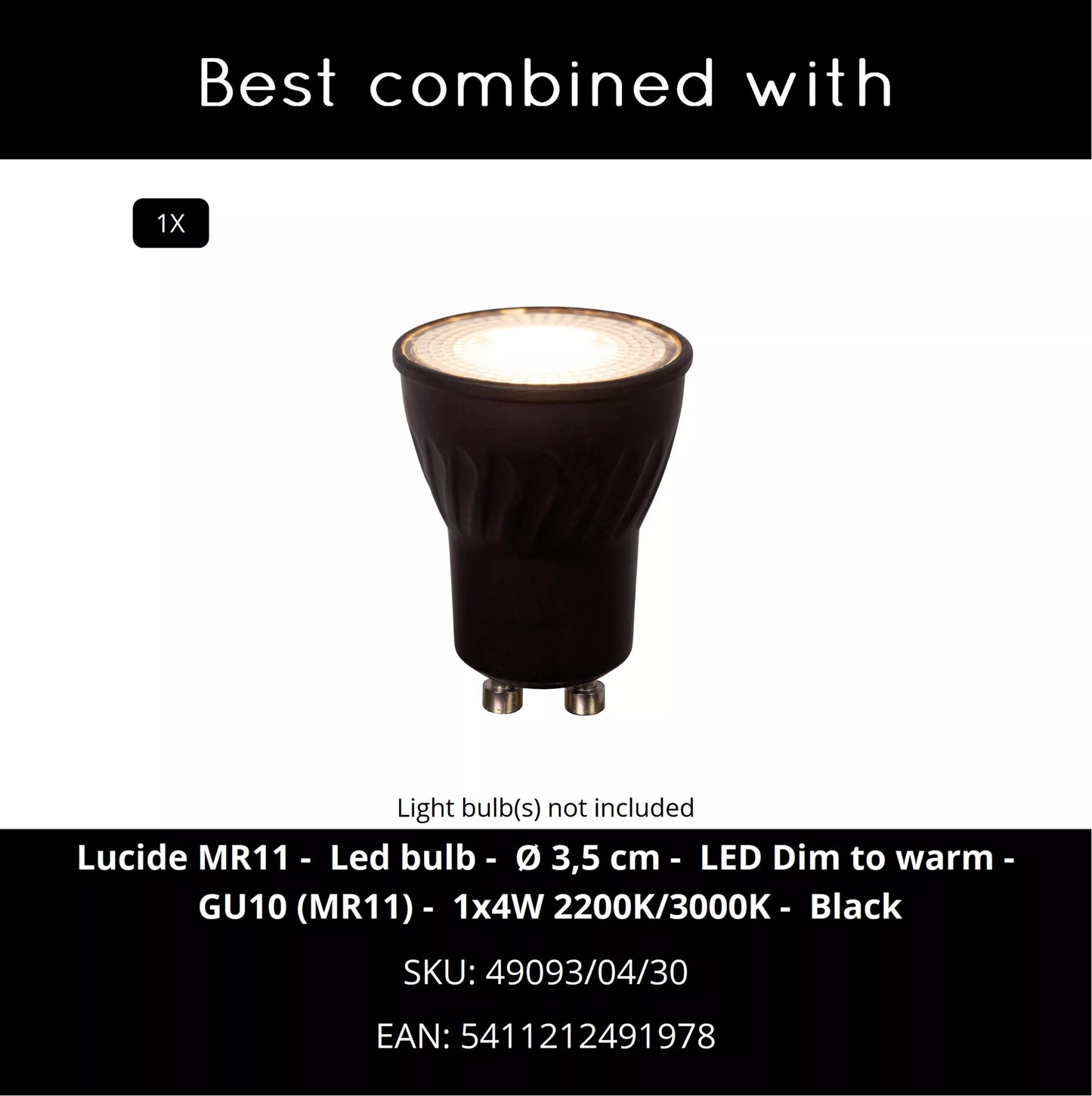 Lucide ESTEREL - Pendant light - Ø 25 cm - 1xGU10 (MR11) - Taupe | Essential