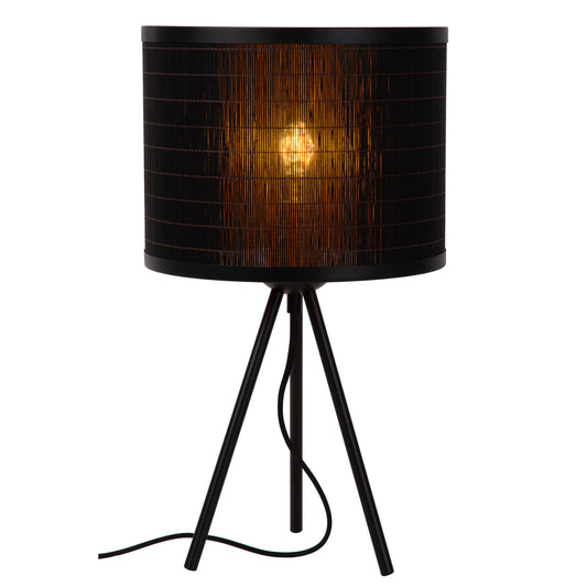 Lucide TAGALOG - Table lamp - Ø 26 cm - 1xE27 - Black