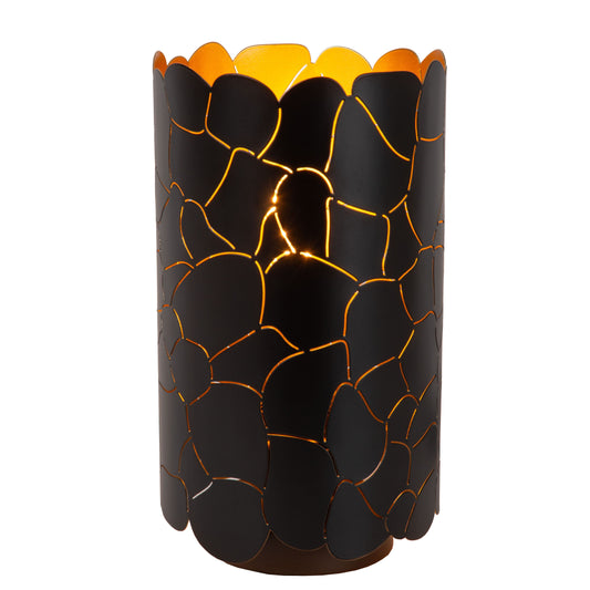 Lucide ALMELO - Table lamp - Ø 15 cm - 1xE27 - Black