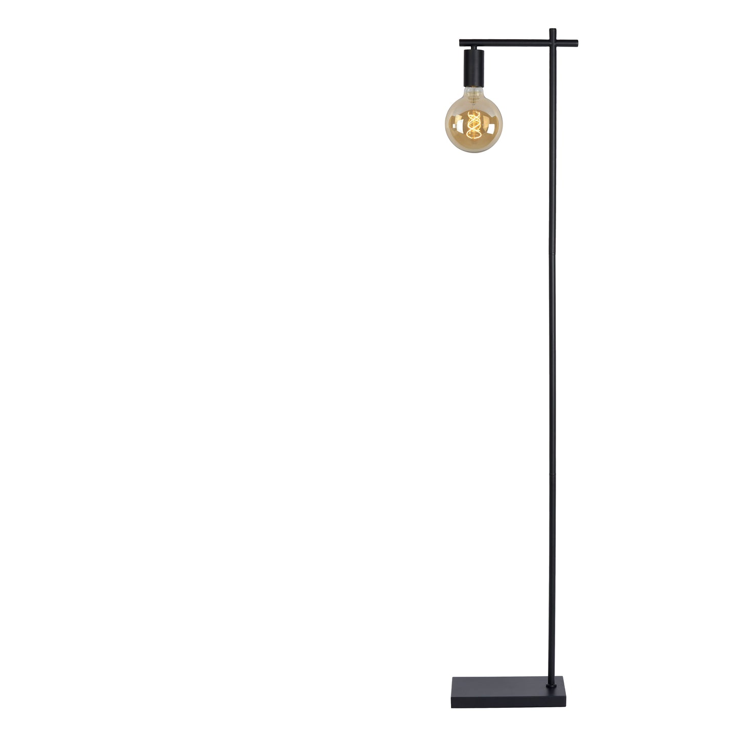 Lucide LEANNE - Floor lamp - 1xE27 - Black