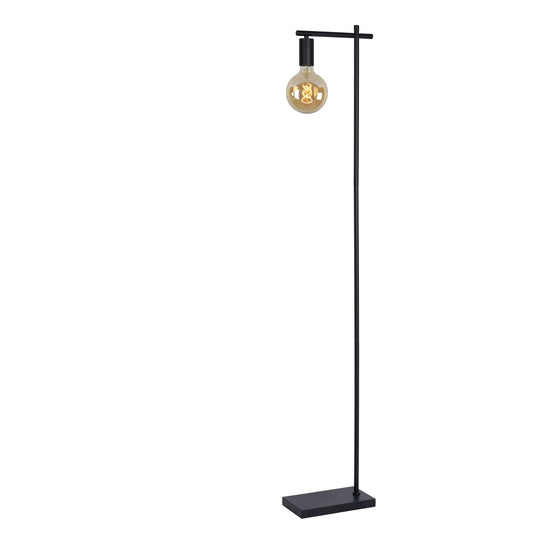 Lucide LEANNE - Floor lamp - 1xE27 - Black