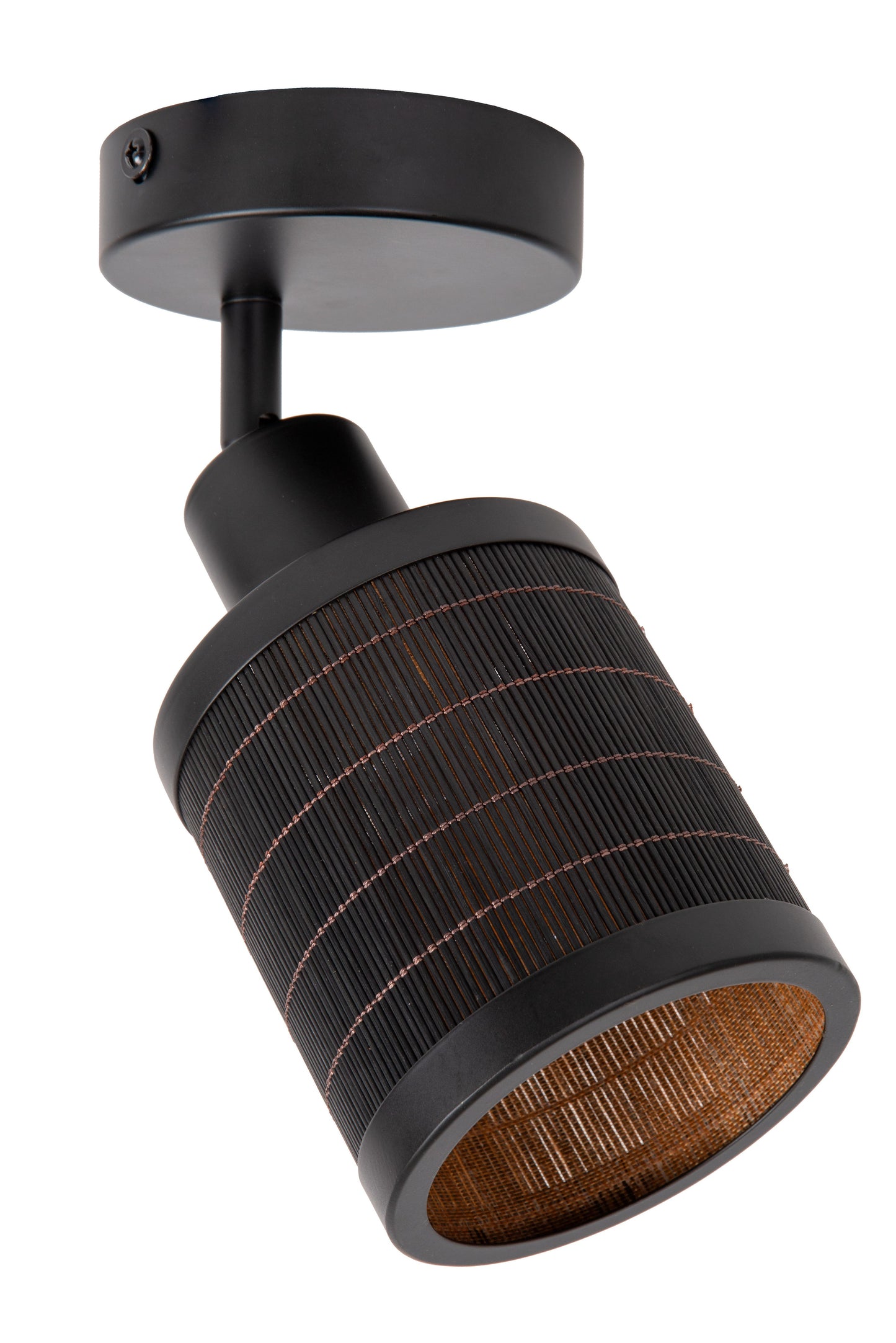 Lucide TAGALOG - Ceiling spotlight - Ø 10 cm - 1xE27 - Black