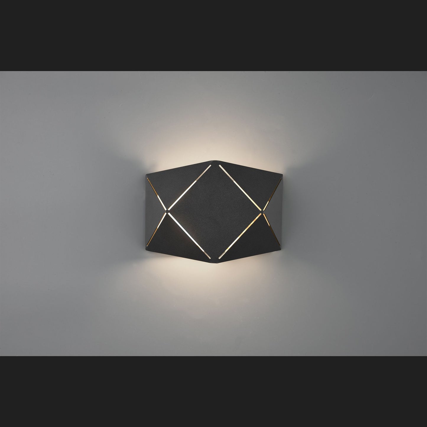 Zandor - Wall Light - Black Matt - Trio - 223510132