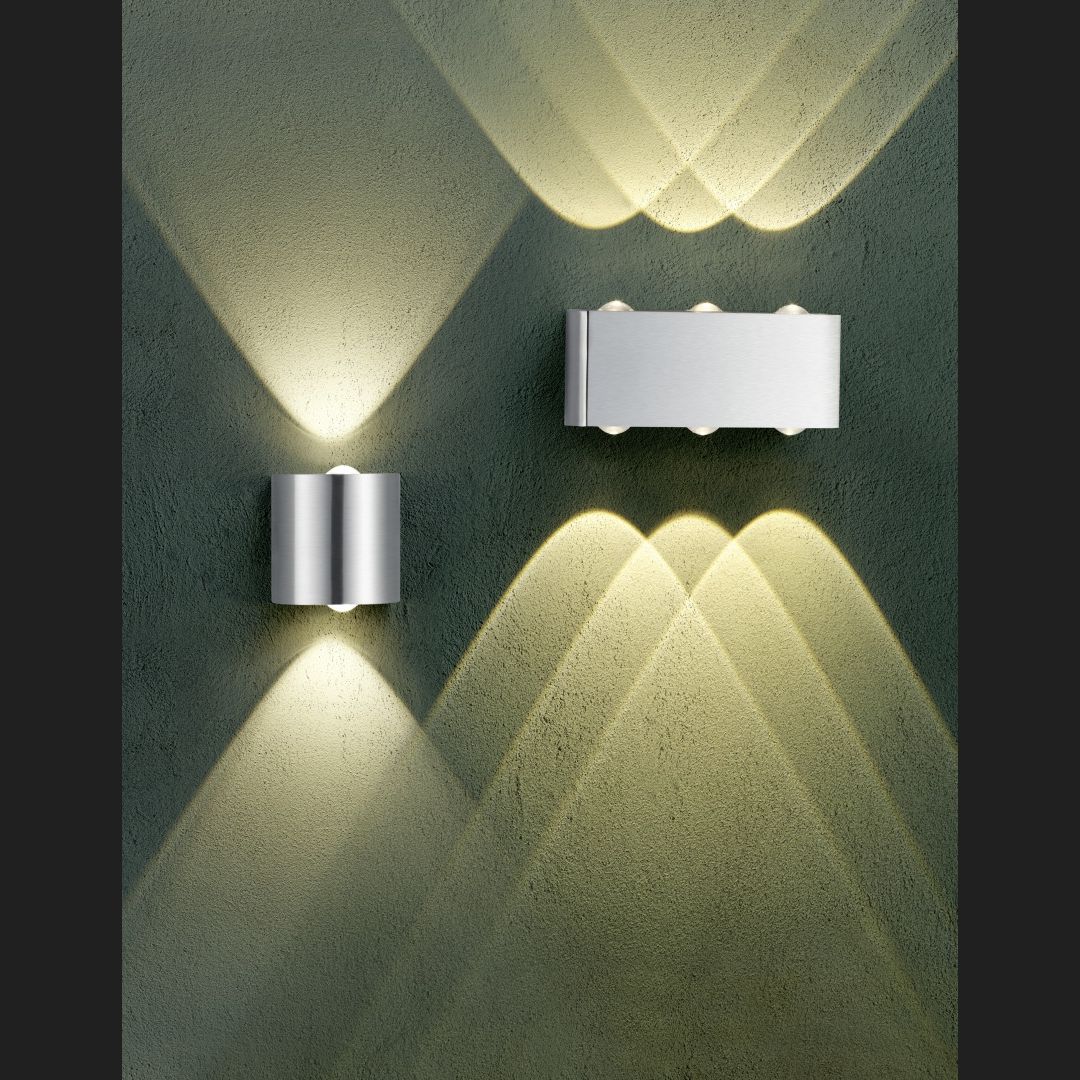Wales  - Wall lamp - Nickel Matt - Trio