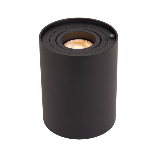 Lucide TUBE - Table lamp - Ø 9,6 cm - LED Dim. - GU10 - 1x5W 2600K/2800K - 3 StepDim - Black