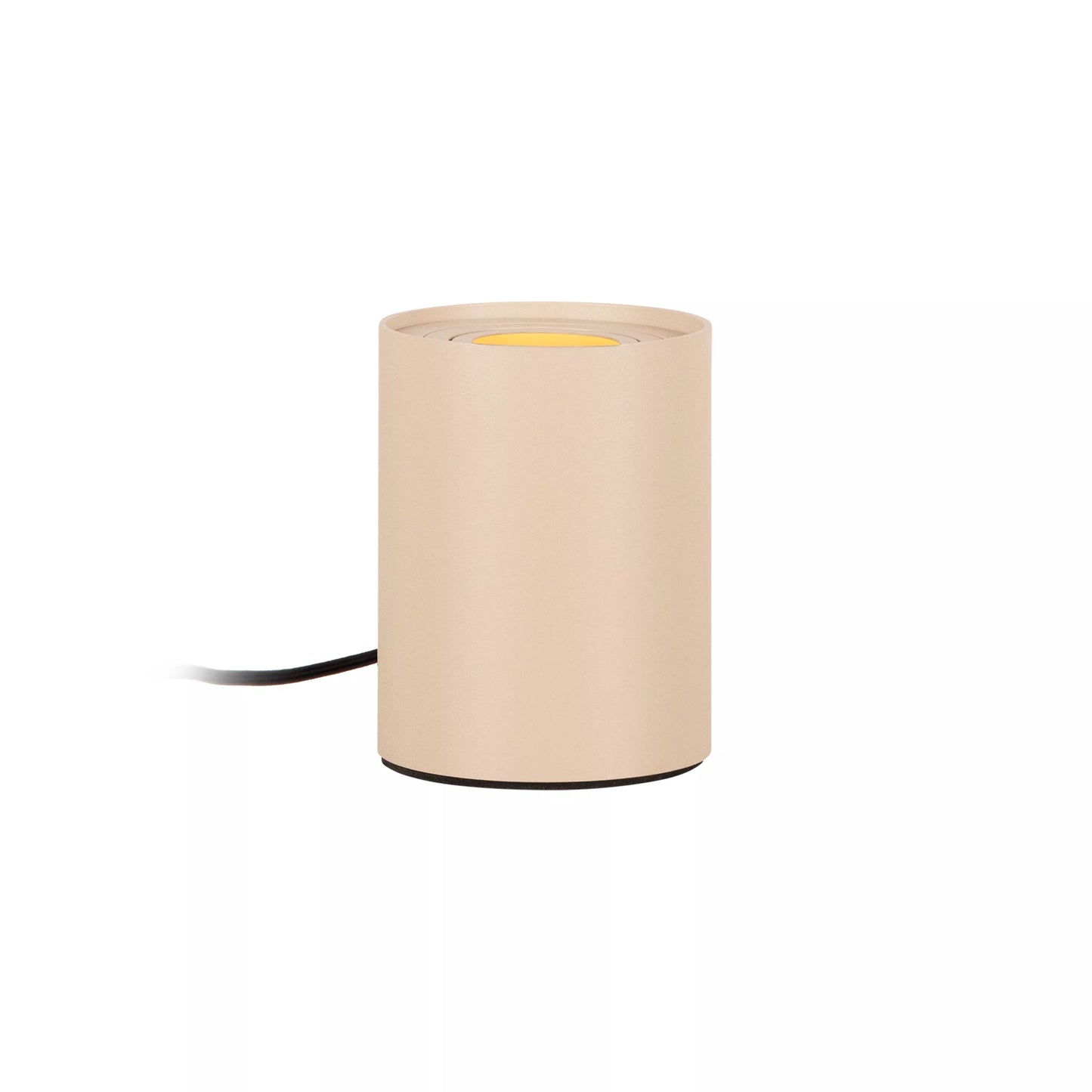 Lucide TUBE - Table lamp - Ø 9,6 cm- LED 3 StepDim - GU10 - 1x5W 2700K - Taupe