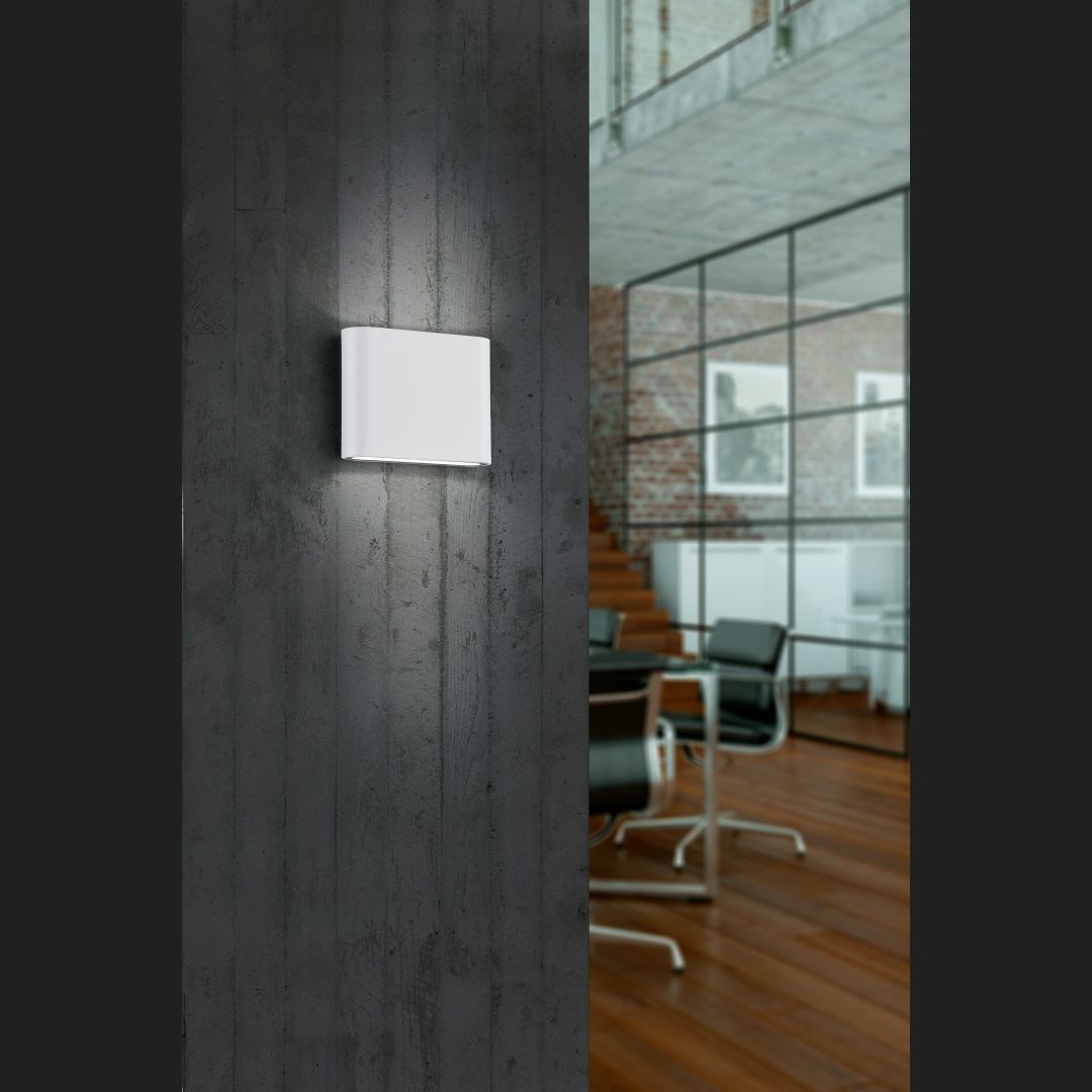THAMES II Wall lamp (A) - White mat