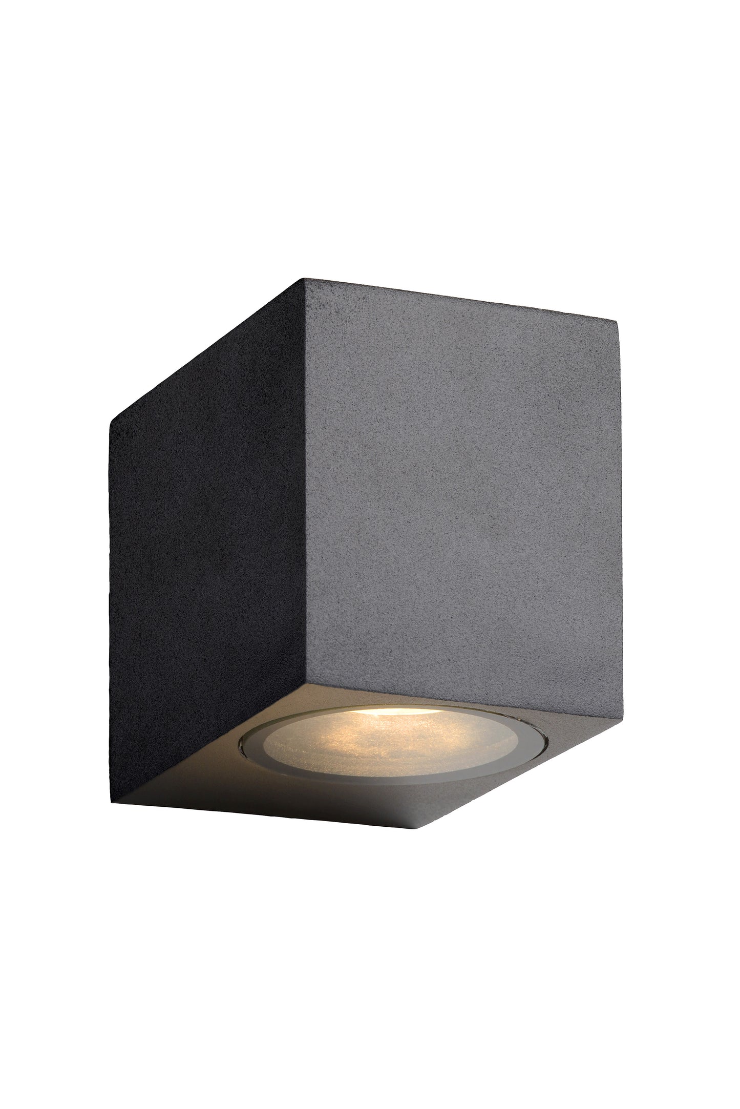 Lucide ZORA-LED - Wall spotlight / Wall light Indoor/Outdoor - LED Dim. - GU10 - 1x5W 3000K - IP44 - Black