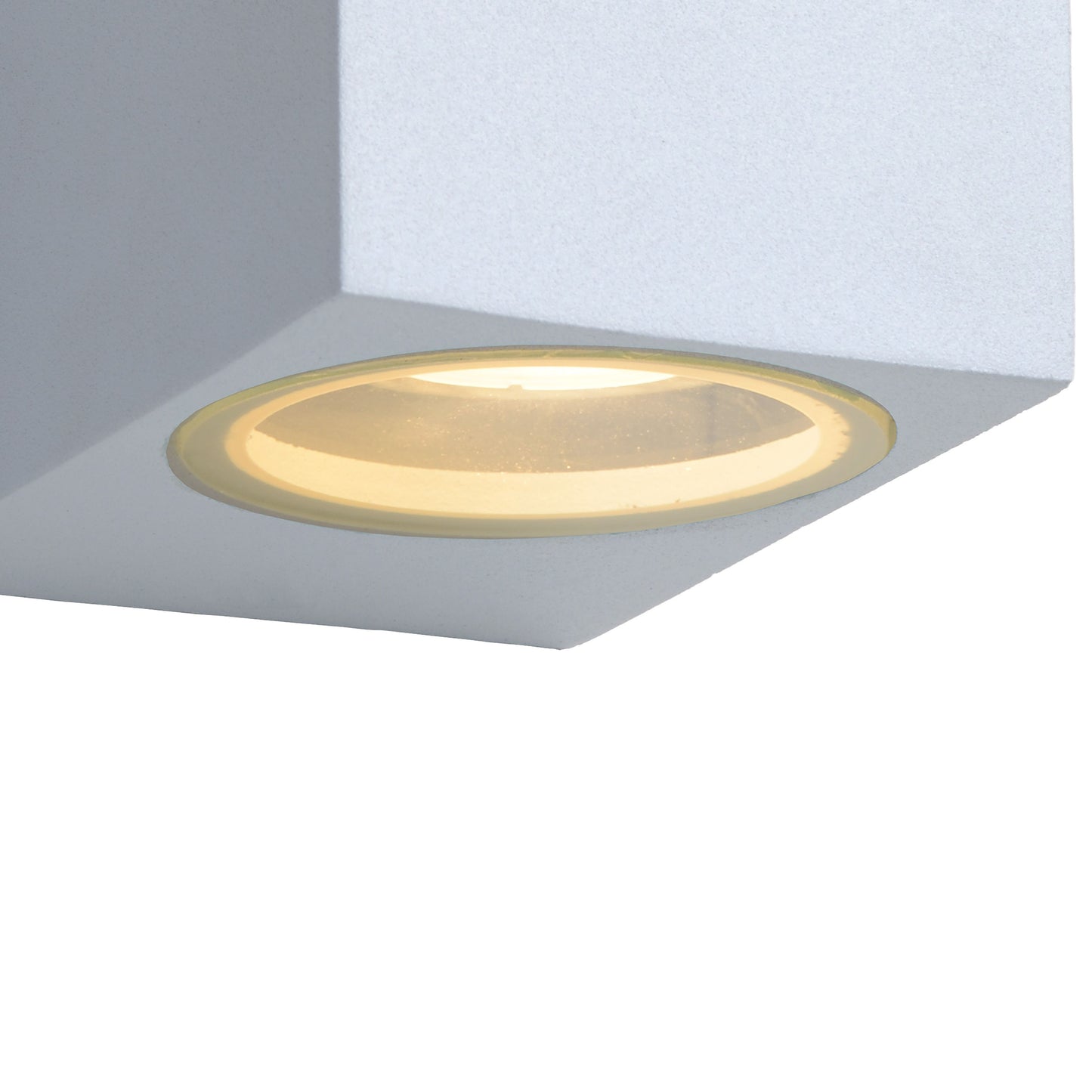 Lucide ZORA-LED - Wall spotlight / Wall light Indoor/Outdoor - LED Dim. - GU10 - 1x5W 3000K - IP44 - White